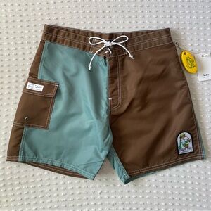 NWT Katin Dogger Trunks Board Shorts